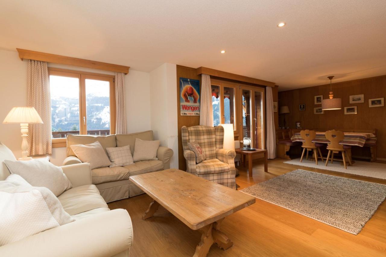 Chalet Eigersunne 2 Wengen Exteriér fotografie