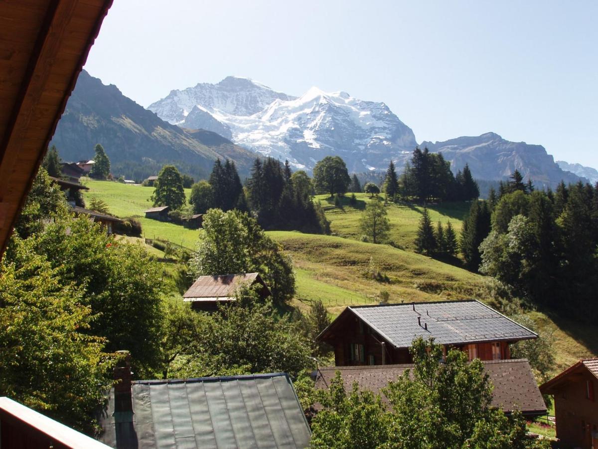 Chalet Eigersunne 2 Wengen Exteriér fotografie