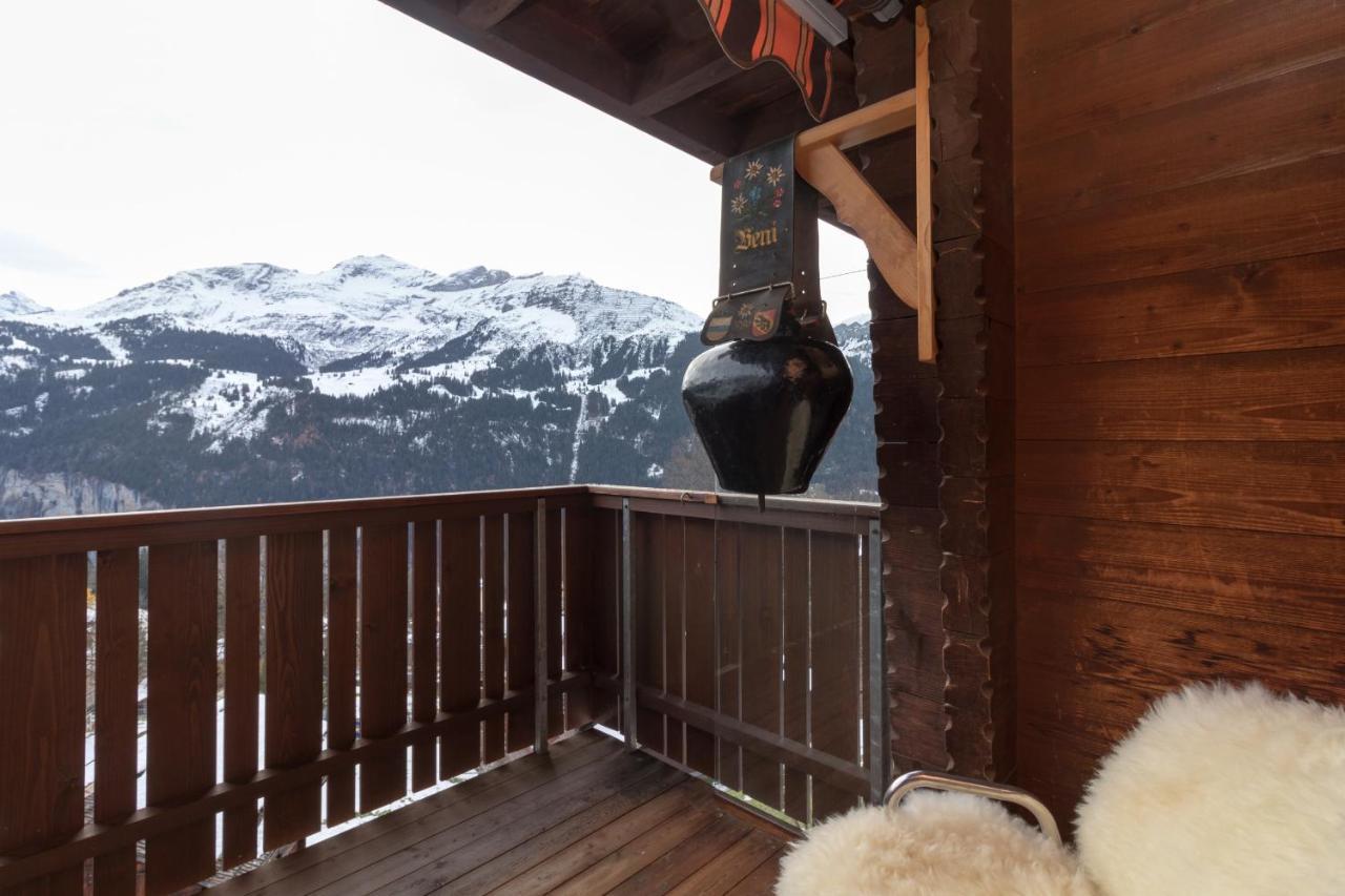 Chalet Eigersunne 2 Wengen Exteriér fotografie