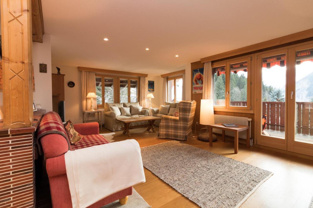 Chalet Eigersunne 2 Wengen Exteriér fotografie